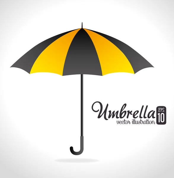 Diseño de paraguas — Vector de stock