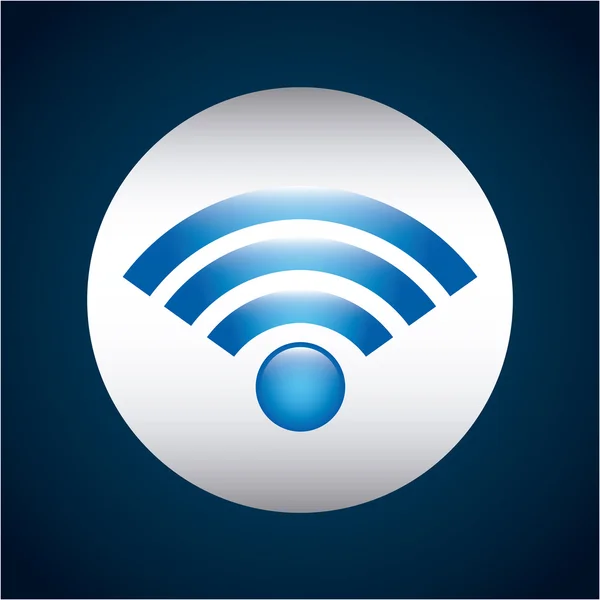 Wifi ixcon — 스톡 벡터