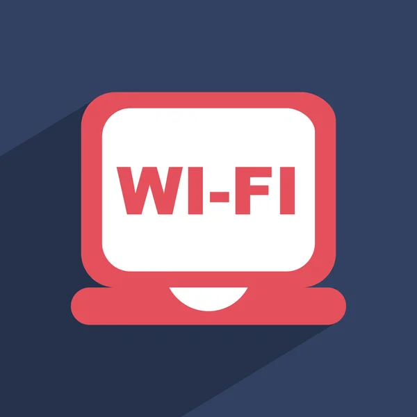 Wifi-Ikone — Stockvektor