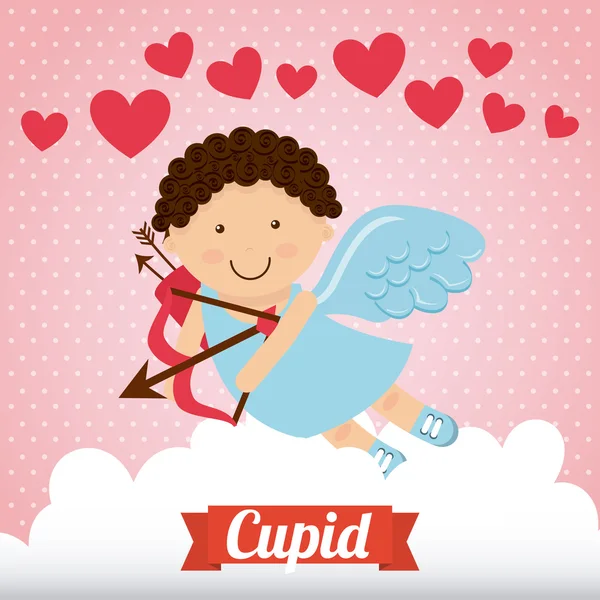 Cupid söt — Stock vektor
