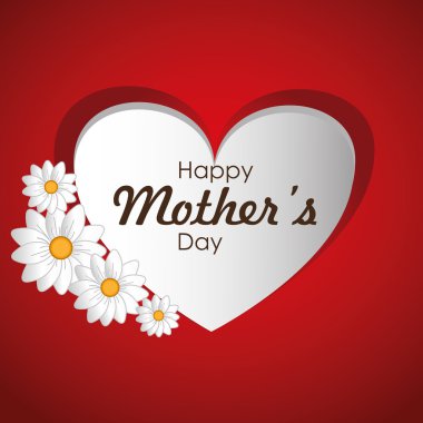 Anne tasarım, vektör çizim.