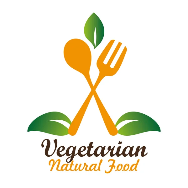 Food design, vector illustration — Stock Vector