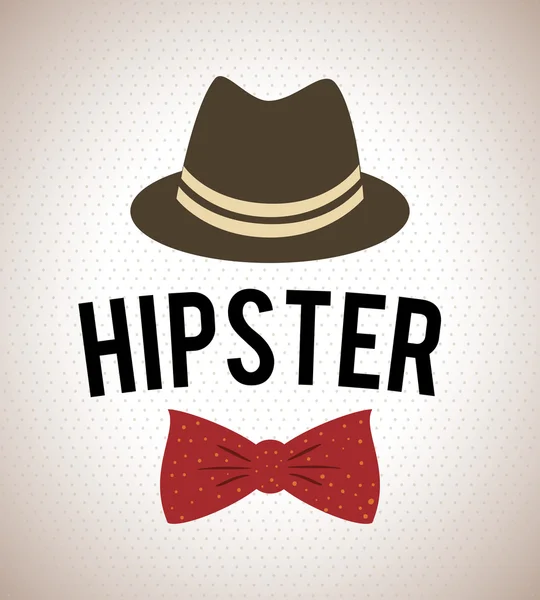 Hipster-Design, Vektorillustration. — Stockvektor