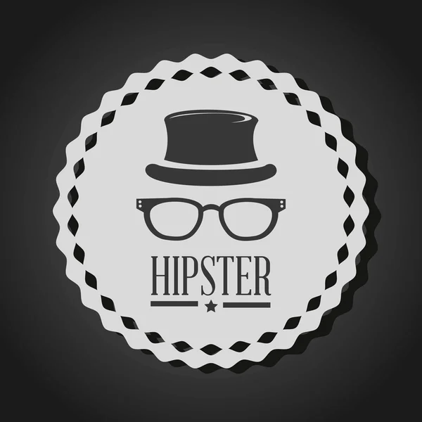 Hipster projektu, ilustracji wektorowych. — Wektor stockowy