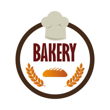 Fırın tasarımı, vektör çizim.