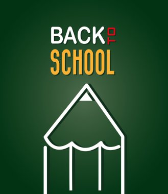 Tasarım Okulu, vektör çizim.