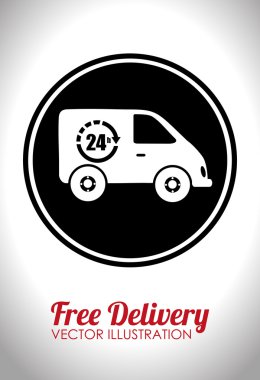 Teslim tasarım, vektör çizim.