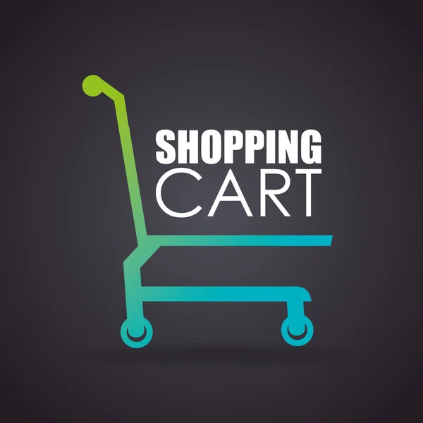 Shopping design, vektor illustration. — Stock vektor