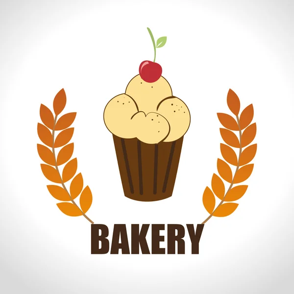 Bakery design, vector illustration. — Stock Vector