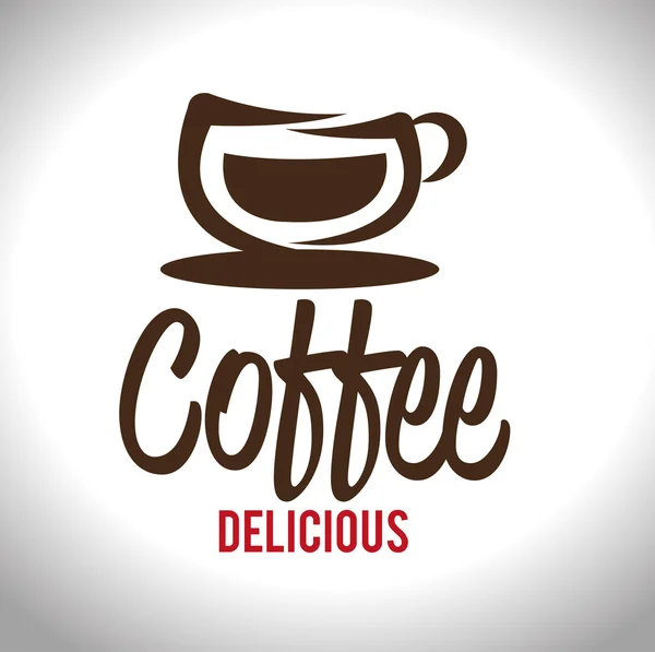Coffee design, vector illustration. — Stock Vector