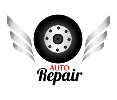 Garage design, vector illustration.