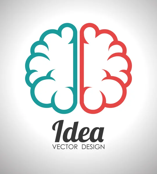 Idee design, illustrazione vettoriale . — Vettoriale Stock