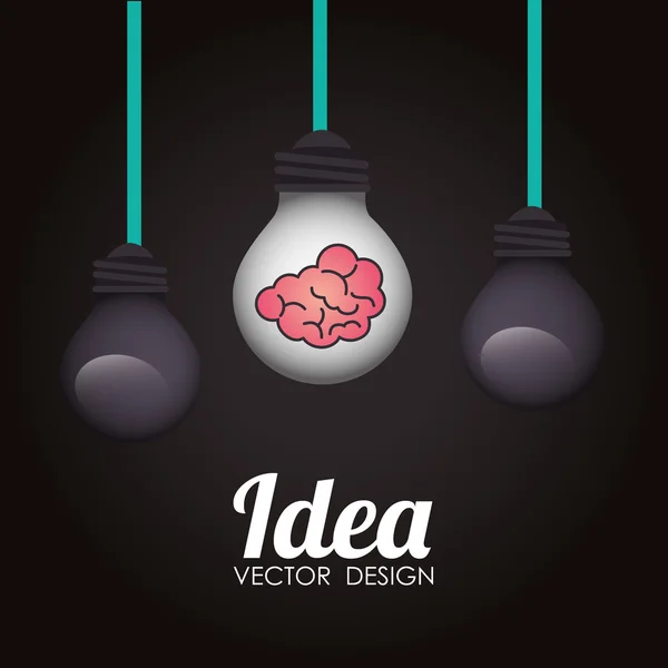 Ideas design, vector illustration. — 图库矢量图片