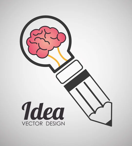 Ideas design, vector illustration. — 图库矢量图片