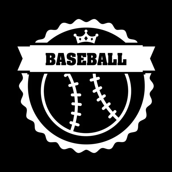 Baseball-Spiel — Stockvektor