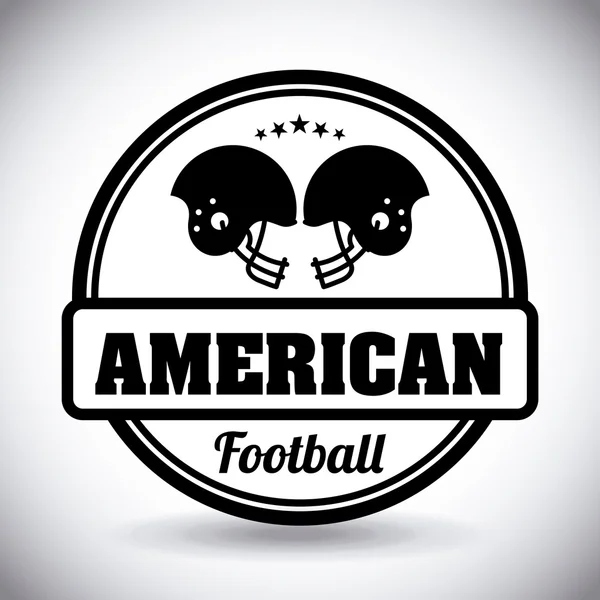 Amerikansk fotboll — Stock vektor