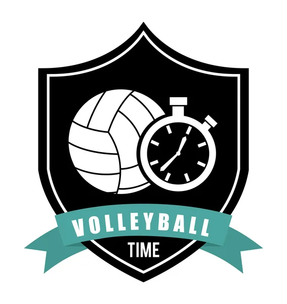 Volleyball ball — Stock Vector