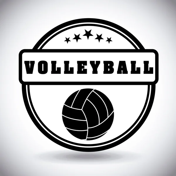 Volleyball — Stockvektor