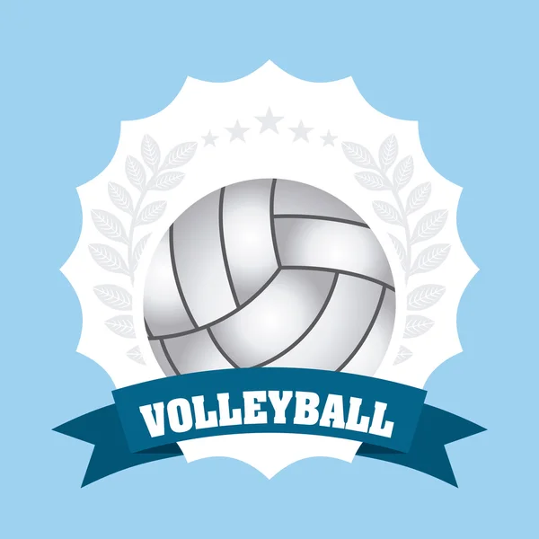 Balle de volley — Image vectorielle