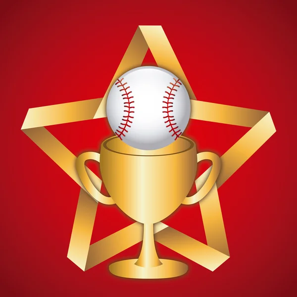 Baseball design — Stockový vektor