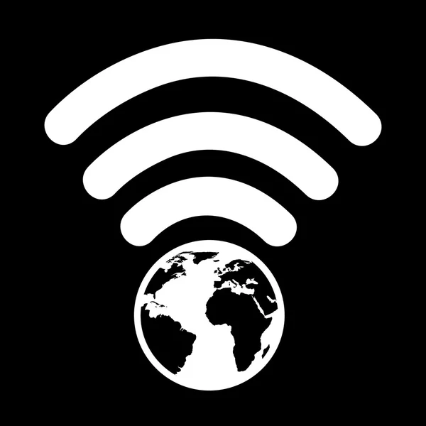 Wi-fi verbinding ontwerp — Stockvector