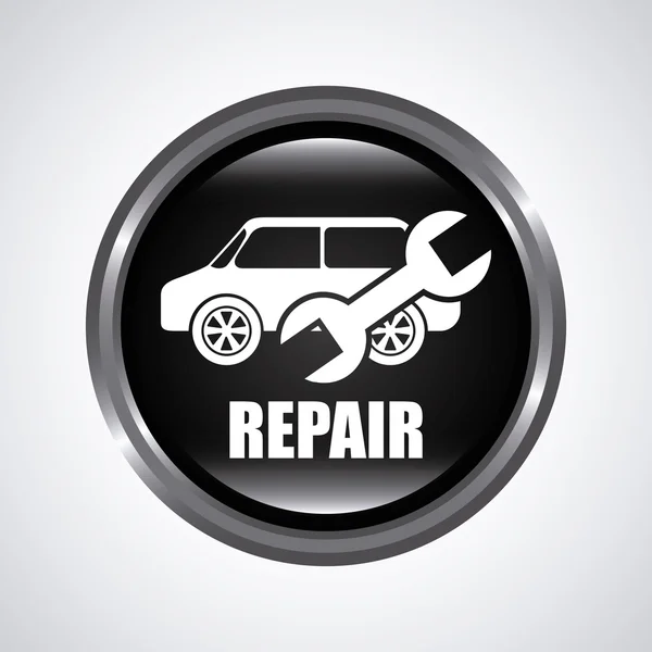 Auto reparatieservice — Stockvector