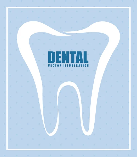 Îngrijire dentară — Vector de stoc