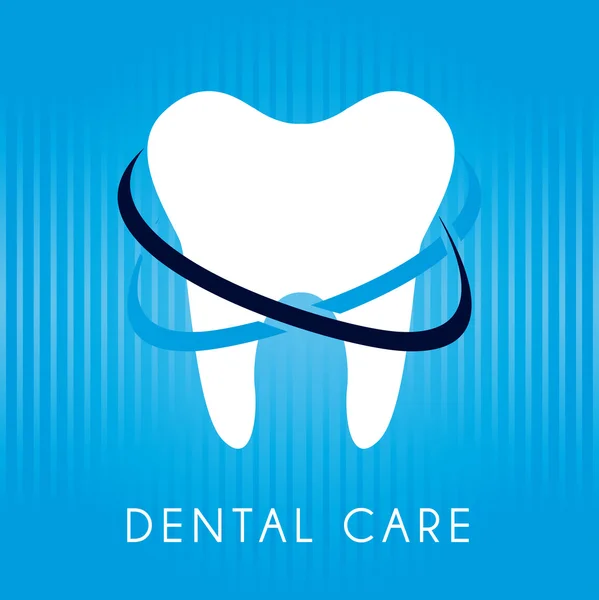 Diseño de cuidado dental — Vector de stock