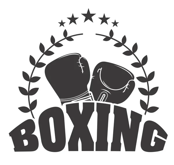 Boxning sport — Stock vektor