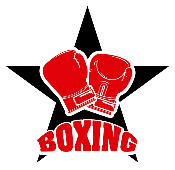 Sport de boxe — Image vectorielle