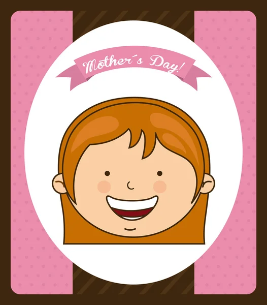 Happy mothers day — Stock Vector