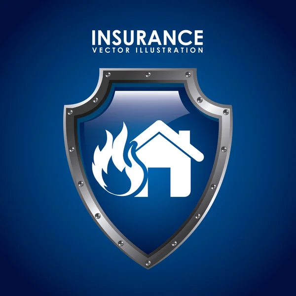 Insurance icon — Stock Vector