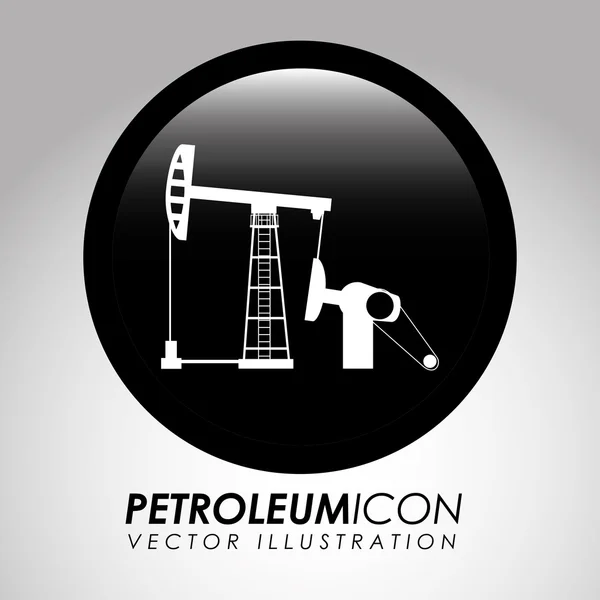 Ícone de petróleo — Vetor de Stock