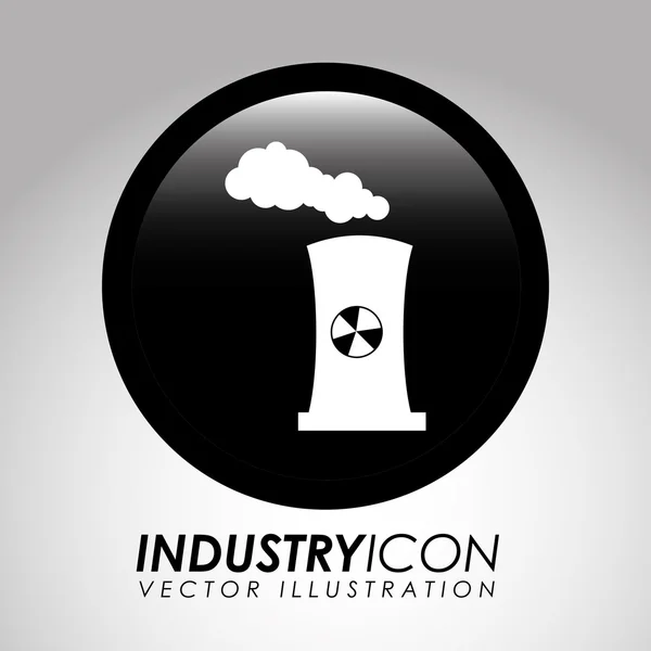 Icono de industria — Archivo Imágenes Vectoriales