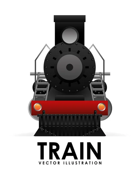 Tren simgesi — Stok Vektör