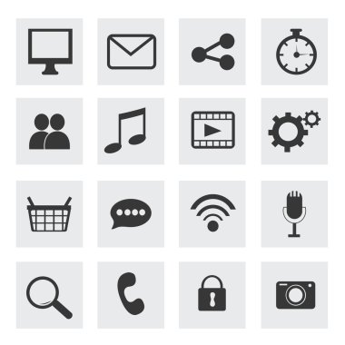 Teknoloji tasarım, vektör çizim.