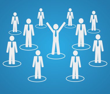 insanlar tasarım, vektör çizim.