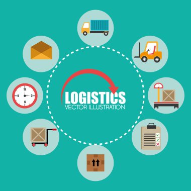 Teslim tasarım, vektör çizim.