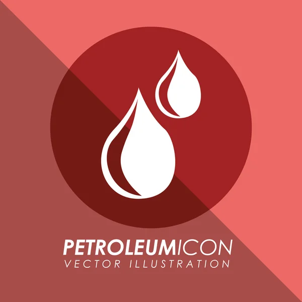 Ícone de petróleo — Vetor de Stock