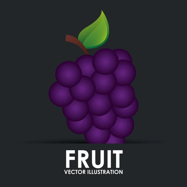 Icône de fruits — Image vectorielle