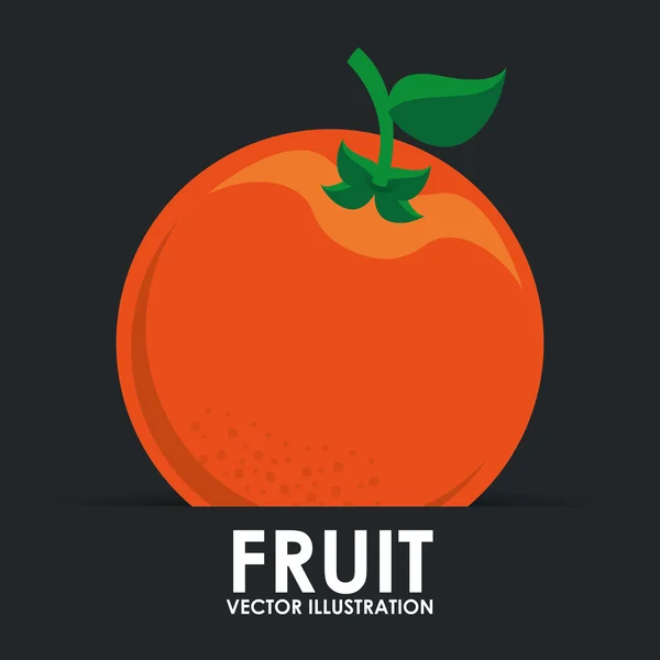 Icono de fruta — Vector de stock