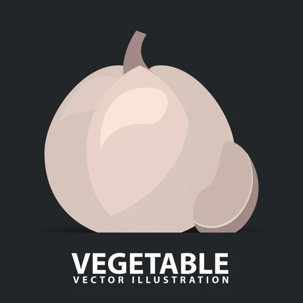 Icono de verduras — Vector de stock