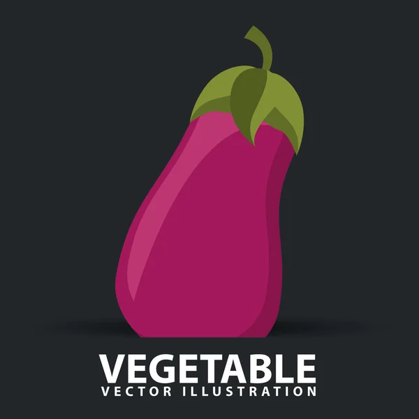 Icono de verduras — Vector de stock