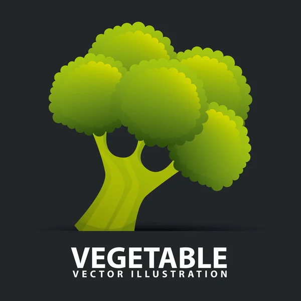 Icono de verduras — Vector de stock