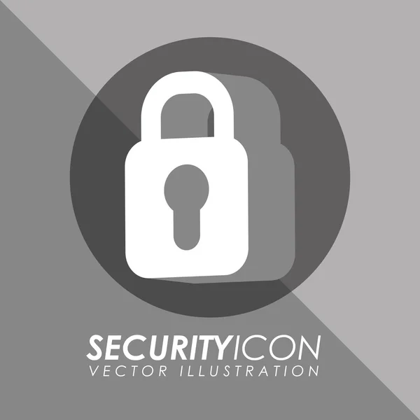 Security design, vektor illustration. — Stock vektor