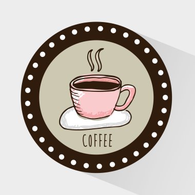 Kahve simgesi tasarımı