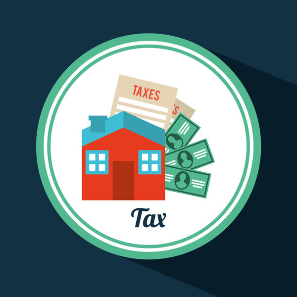 Tax icon design