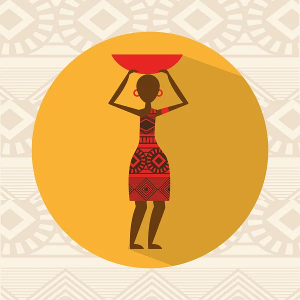 Africká kultura design — Stockový vektor