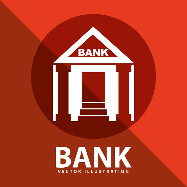 Bank building — Stock Vector