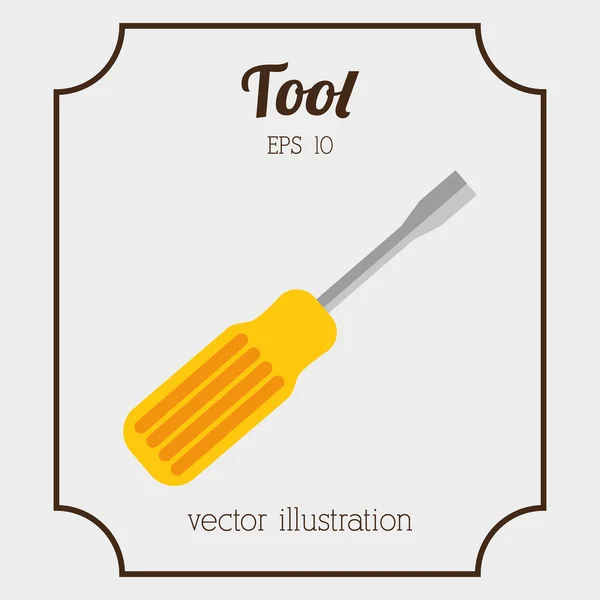 Diseño de icono de herramienta — Vector de stock